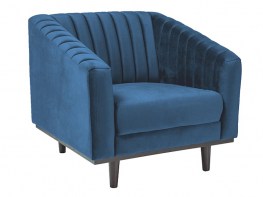 ASPREY1VGR86 FOTEL-ASPREY-1-VELVET-GRANATOWY-BLUVEL-86-WENGE